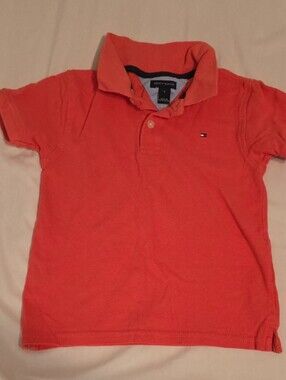 Tommy Hilfiger Kids Coral/Pink Polo Shirt